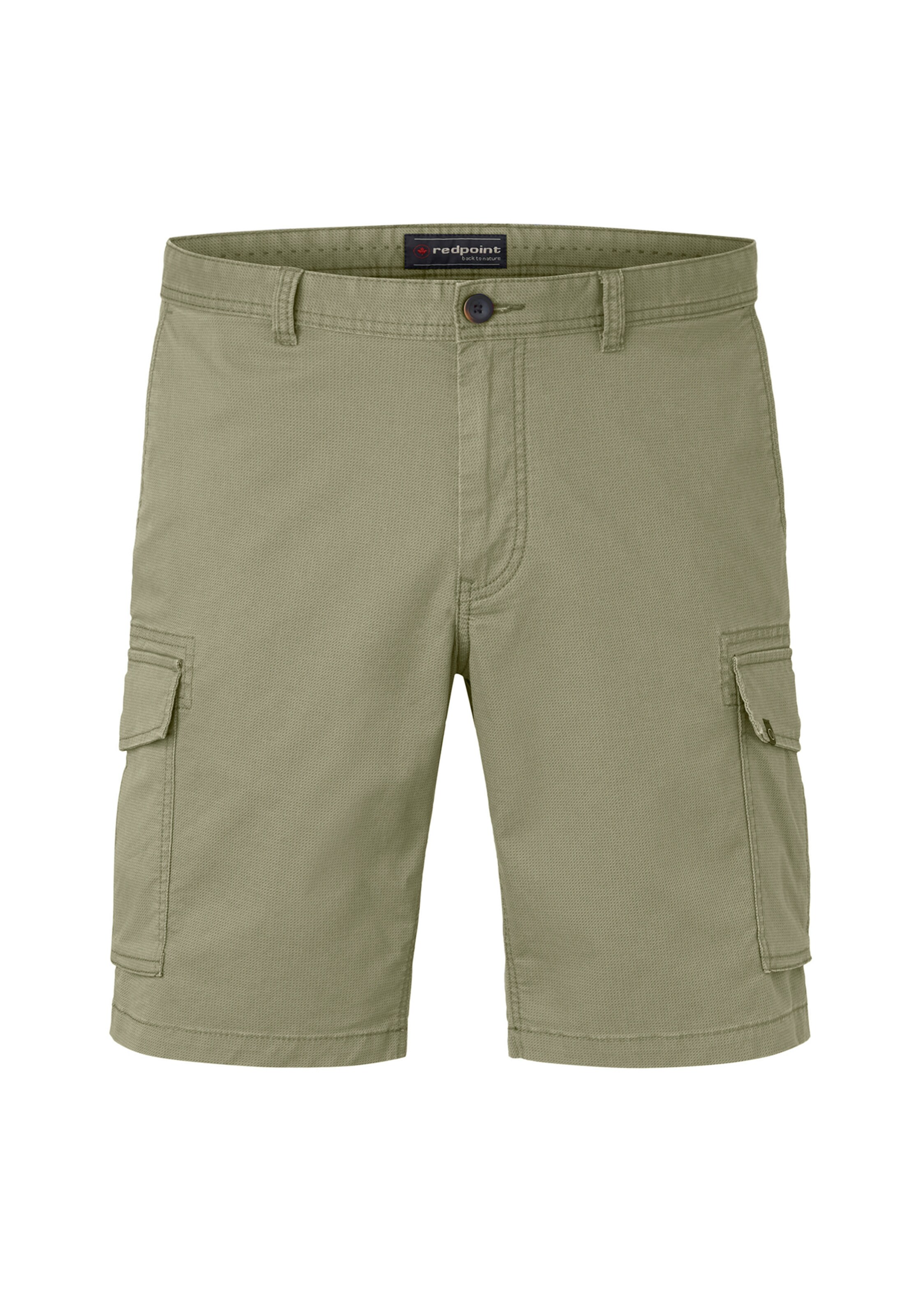 REDPOINT Cargo Pants in Green: front