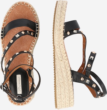 MARIAMARE Sandalen met riem 'AIDY' in Zwart