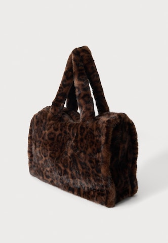 Zwillingsherz Shopper i brun