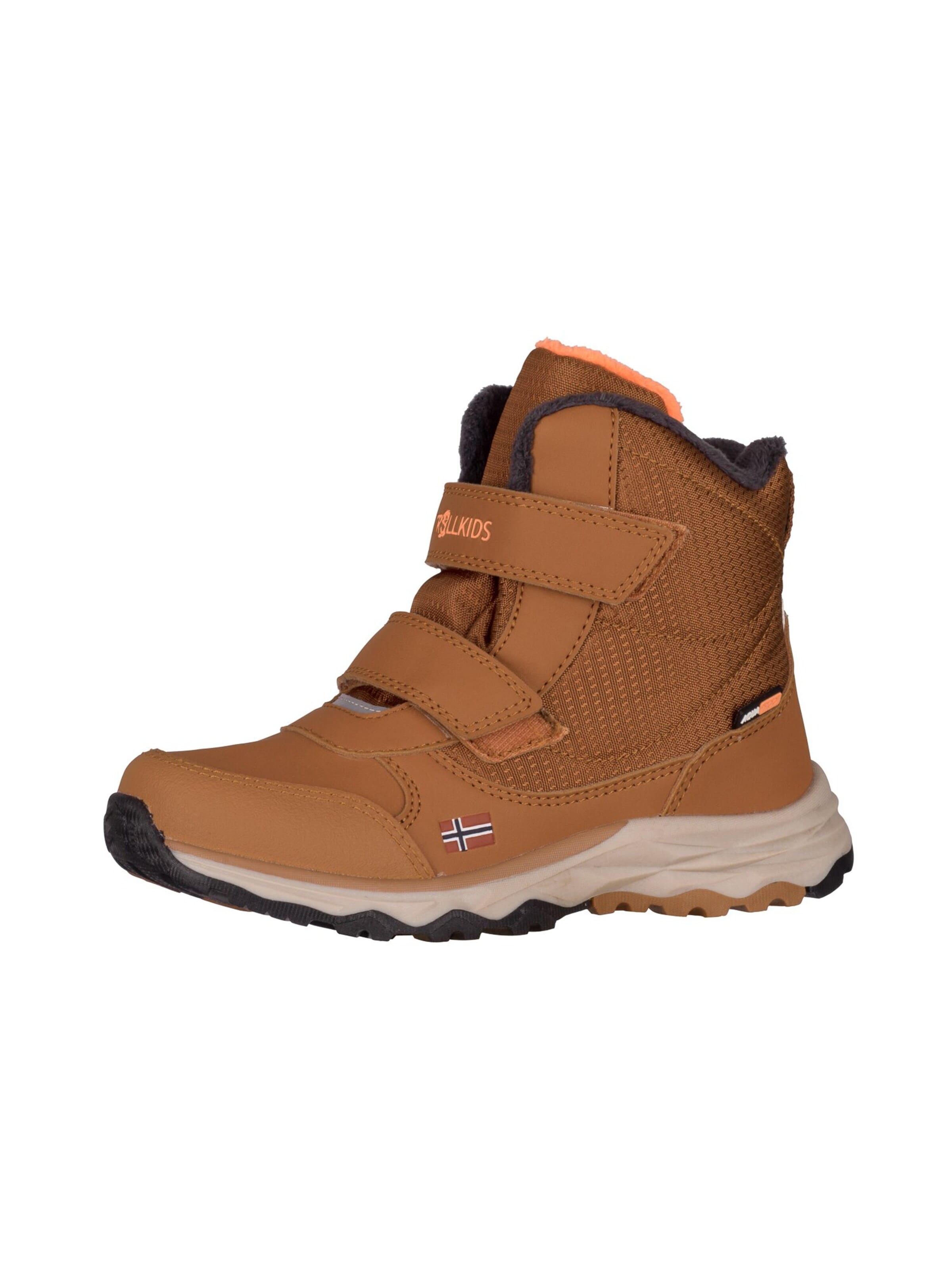 TROLLKIDS Snow Boots in Brown