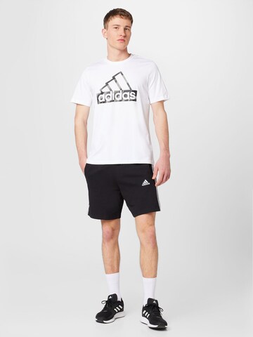 ADIDAS SPORTSWEAR Funkční tričko 'Future Icons Graphic' – bílá