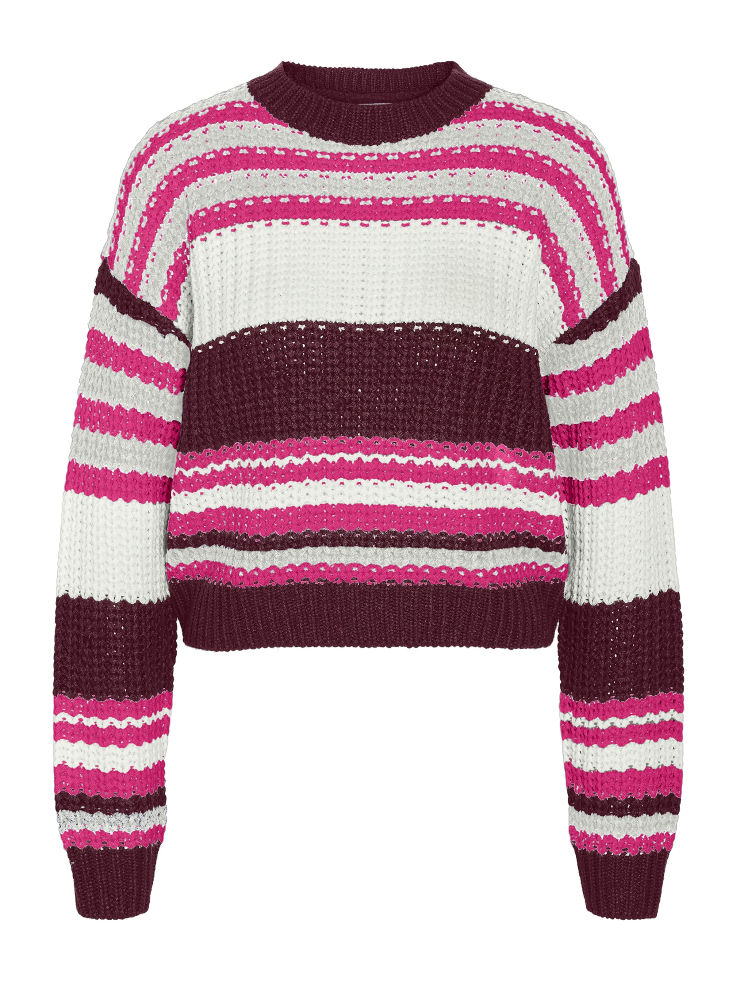 Noisy may Pullover 'NMCHARLIE' in Lila: Vorderseite