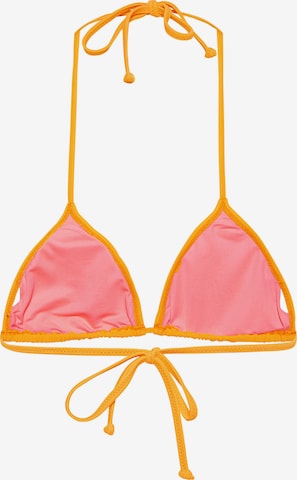 CHIEMSEE Triangle Bikini Top in Orange