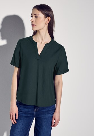 Camicia da donna di STREET ONE in verde: frontale