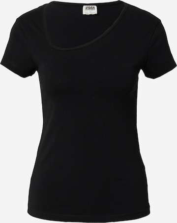 Urban Classics - Camiseta en negro: frente