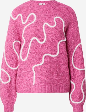 Pullover 'CORDY' di Y.A.S in rosa: frontale