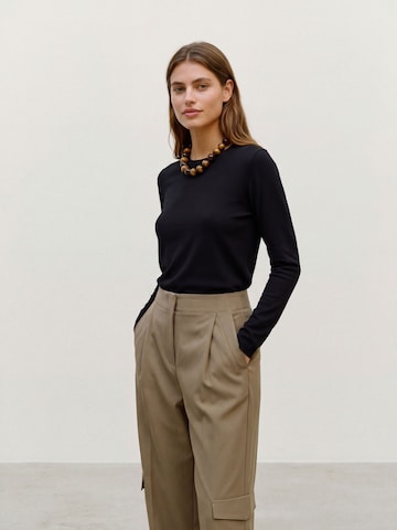 VERO MODA Sweter 'VMKamile' w kolorze czarny: przód