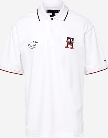 TOMMY HILFIGER T-shirt i vit: framsida