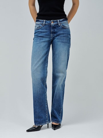 Salsa Jeans Regular Jeans in Blauw: voorkant
