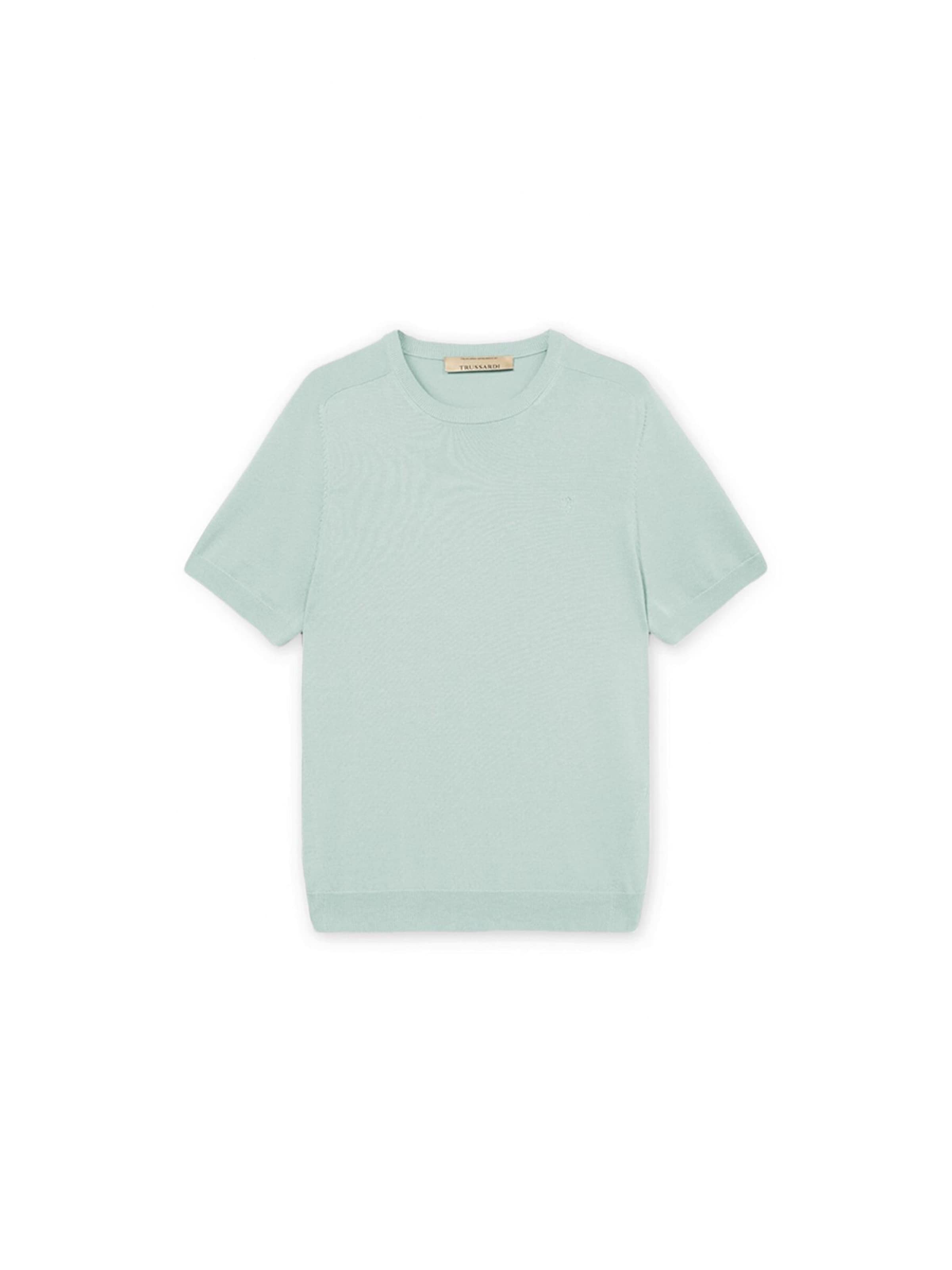 Pull-over Trussardi en bleu : devant