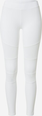 Urban Classics Leggings in White: front