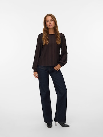 VERO MODA Bluse in Braun