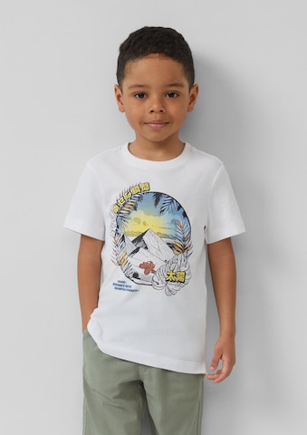 s.Oliver Shirt in Weiß: Vorderseite