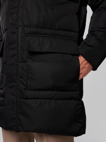 ABOUT YOU x Kevin Trapp Ανοιξιάτικο και φθινοπωρινό παλτό 'Alex' σε μαύρο