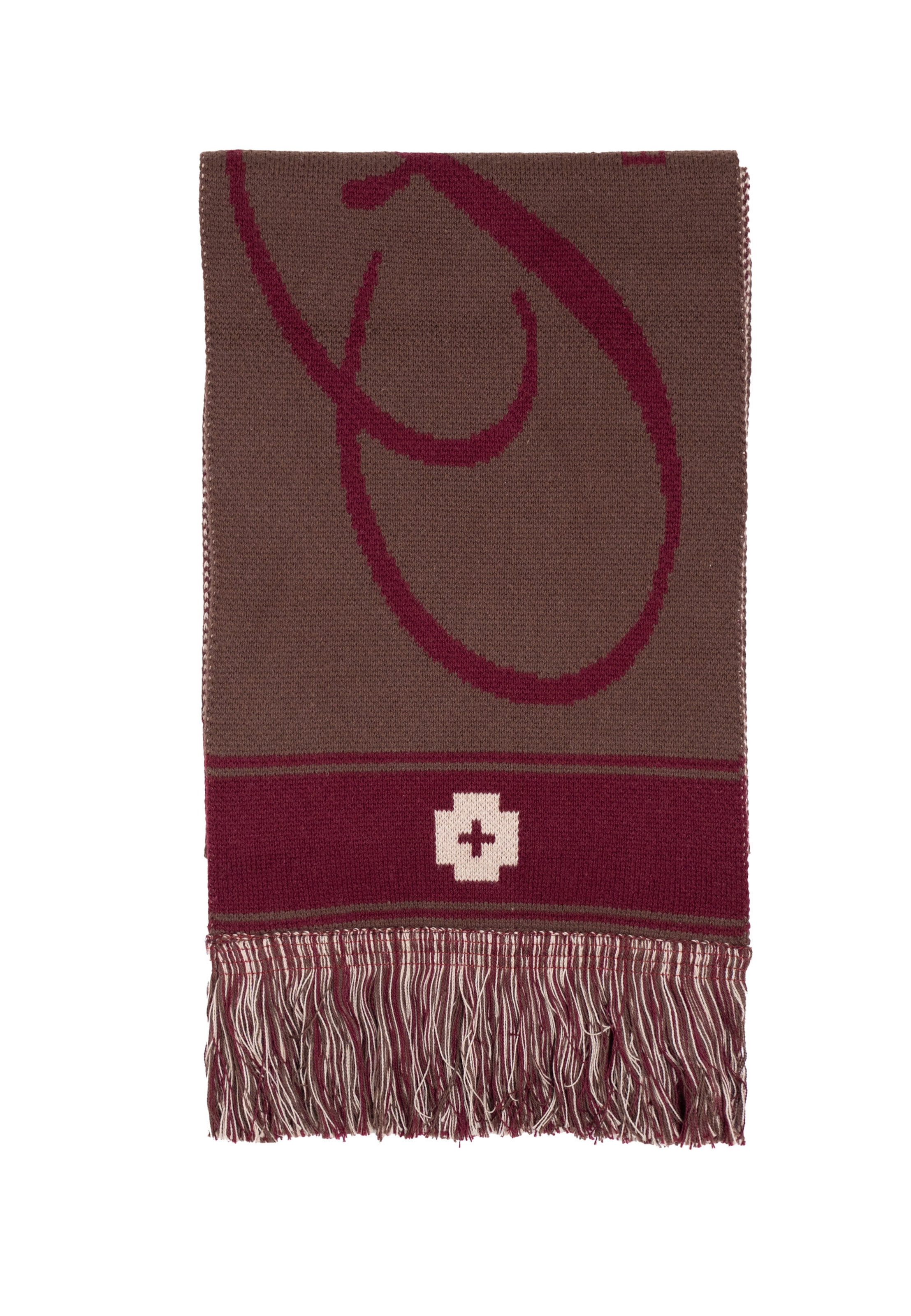 Prohibited Šála 'The Swiss Yuppie' – hnědá: přední strana