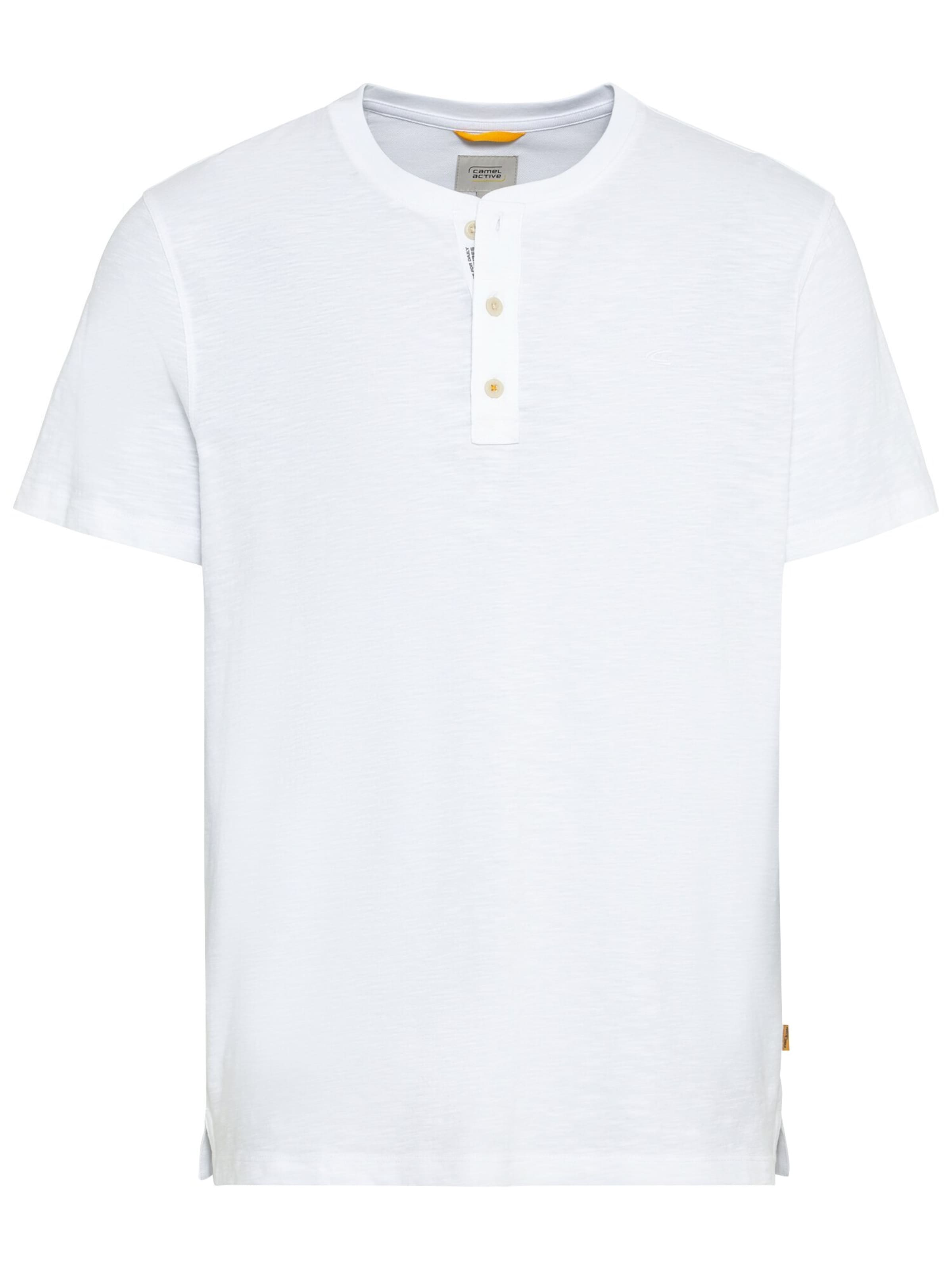 CAMEL ACTIVE Camiseta en Blanco ABOUT YOU