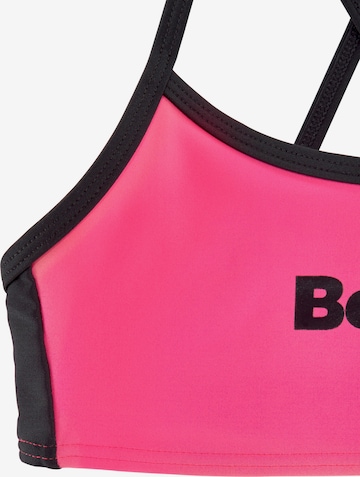 BENCH Bustier Bikini i pink