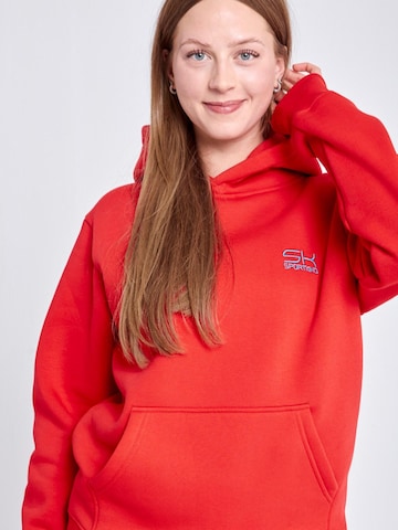 SPORTKIND Sweatshirt in Red