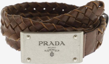 PRADA Belt & Suspenders in One size in Brown: front