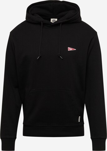 FRANKLIN & MARSHALL Sweatshirt in Zwart: voorkant