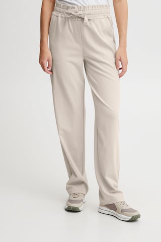 Oxmo Regular Pants 'Oxdania' in Grey: front