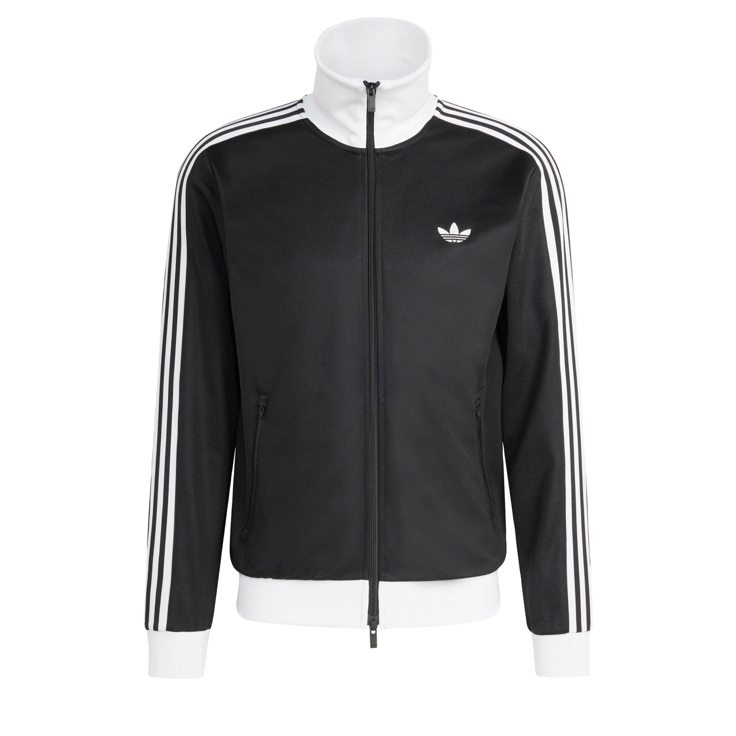 ADIDAS ORIGINALS Sweatvest 'Classic' in Zwart: voorkant