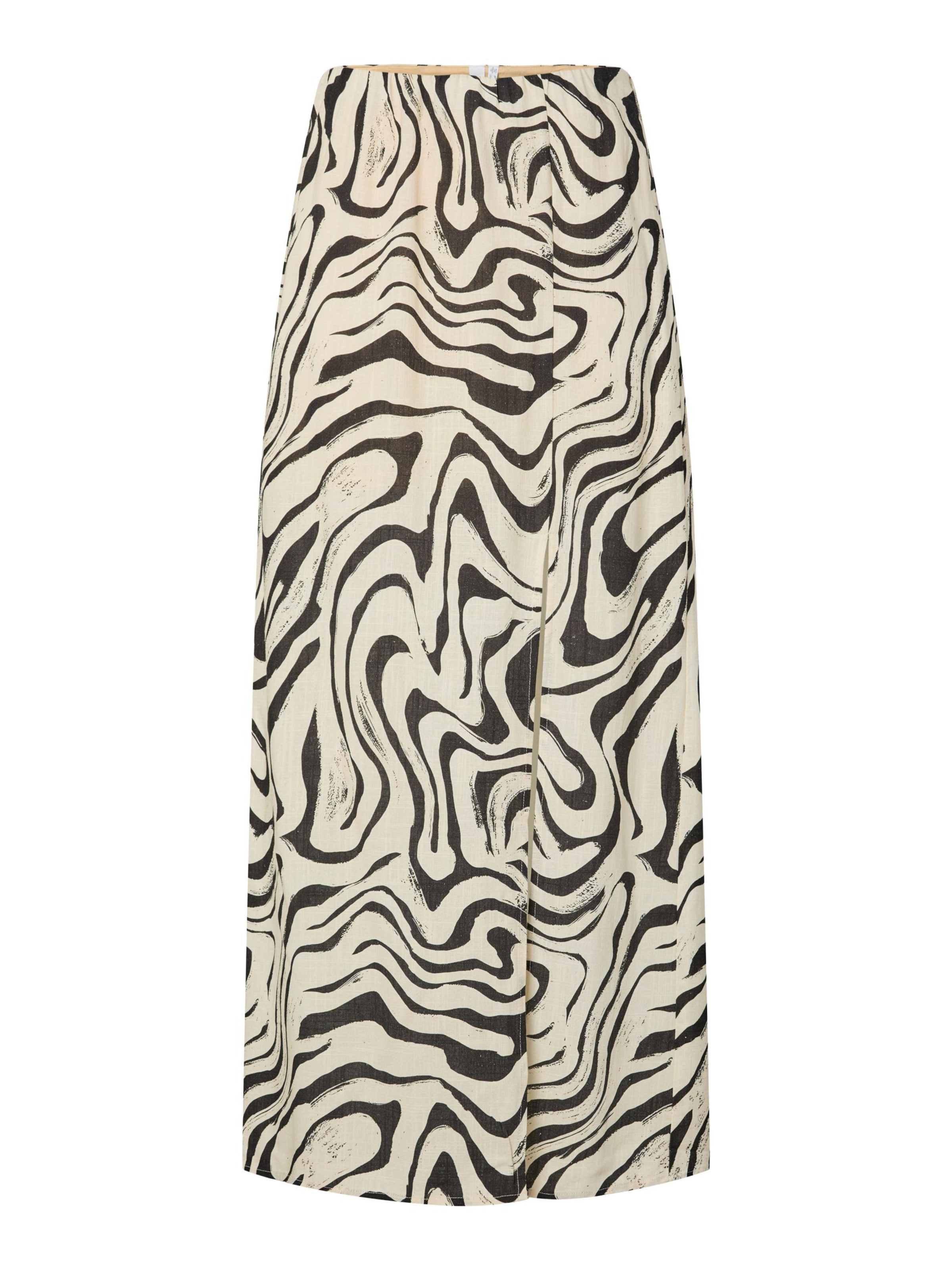 YAS - Falda 'YASOxy' en beige: frente