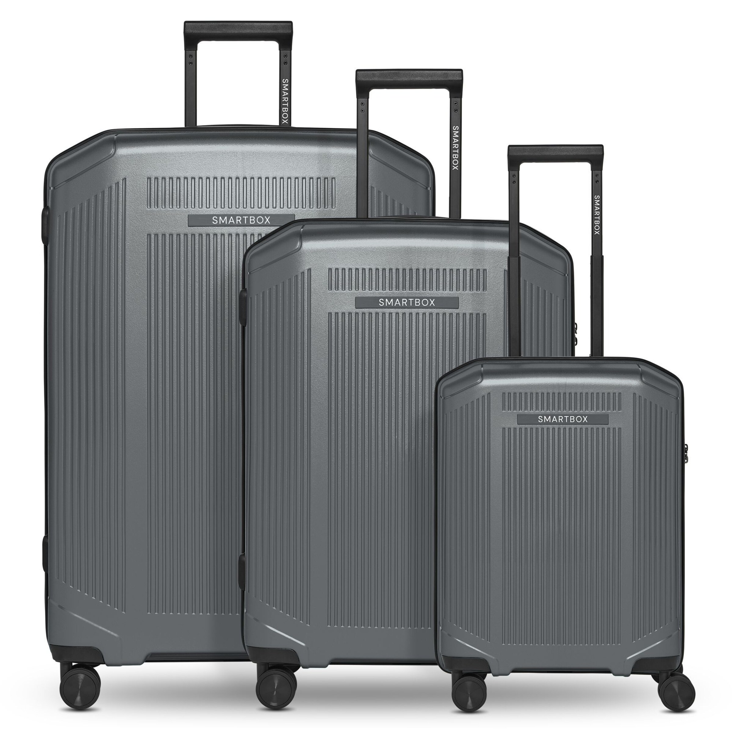 Ensemble de bagages 'Edition 02' Smartbox en gris : devant