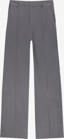 Loosefit Pantaloni con piega frontale di Pull&Bear in grigio: frontale