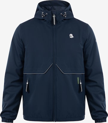 Schmuddelwedda Weatherproof jacket 'Bridgeport' in Blue: front