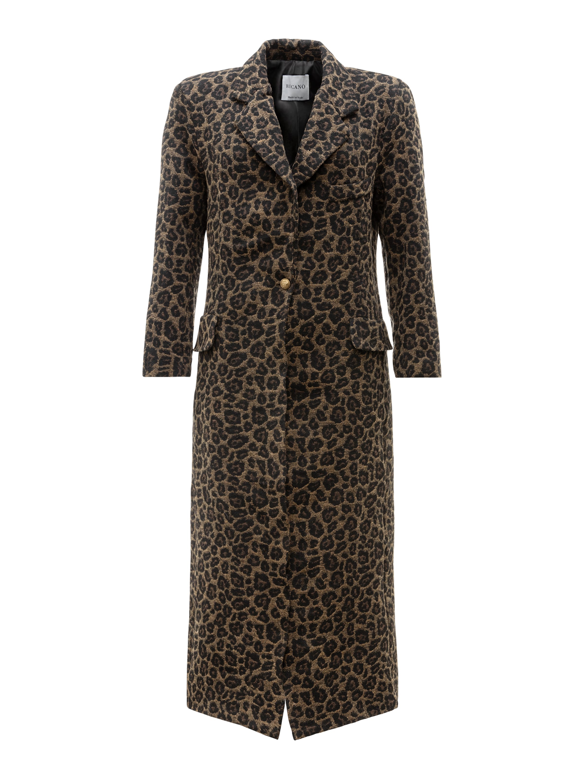 RICANO - Abrigo de entretiempo 'Fabiana' en marrón: frente