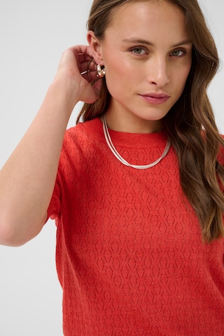 SAINT TROPEZ Pullover in Rot
