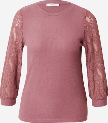 T-shirt 'Emmy' ABOUT YOU en rose : devant