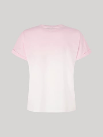 Pepe Jeans T-Shirt 'LOURDES' in Pink