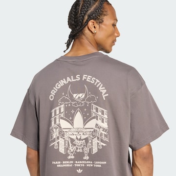 Maglietta 'Street Band' di ADIDAS ORIGINALS in grigio