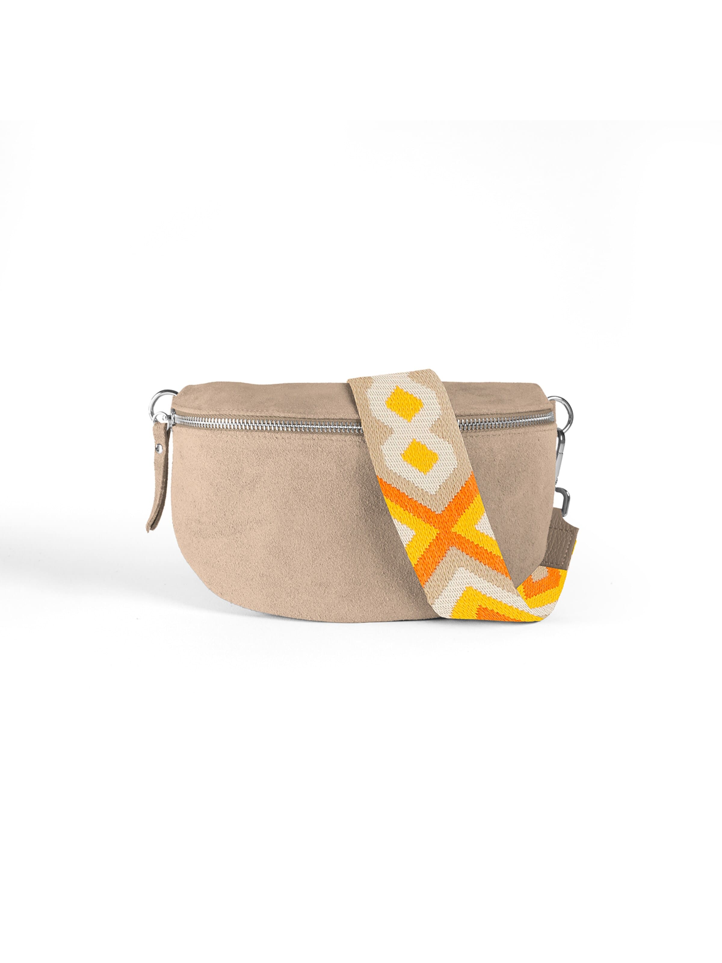 lePelou Gürteltasche 'ONDA medium'‌‌ in Beige: Vorderseite
