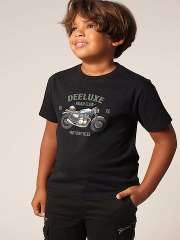 Deeluxe T-Shirt ' ROAD ' in Schwarz