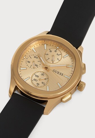 GUESS Аналоговые часы 'PALMER' в Золотой