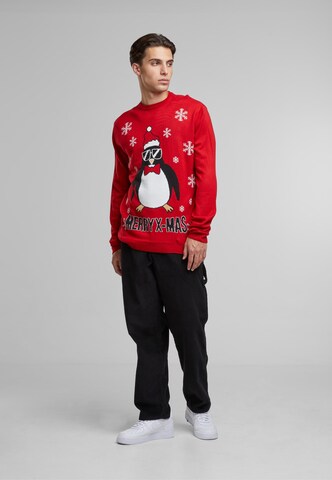 Pull-over Urban Classics en rouge