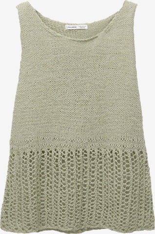 Pull&BearTop s naramenicama - zelena boja: prednji dio