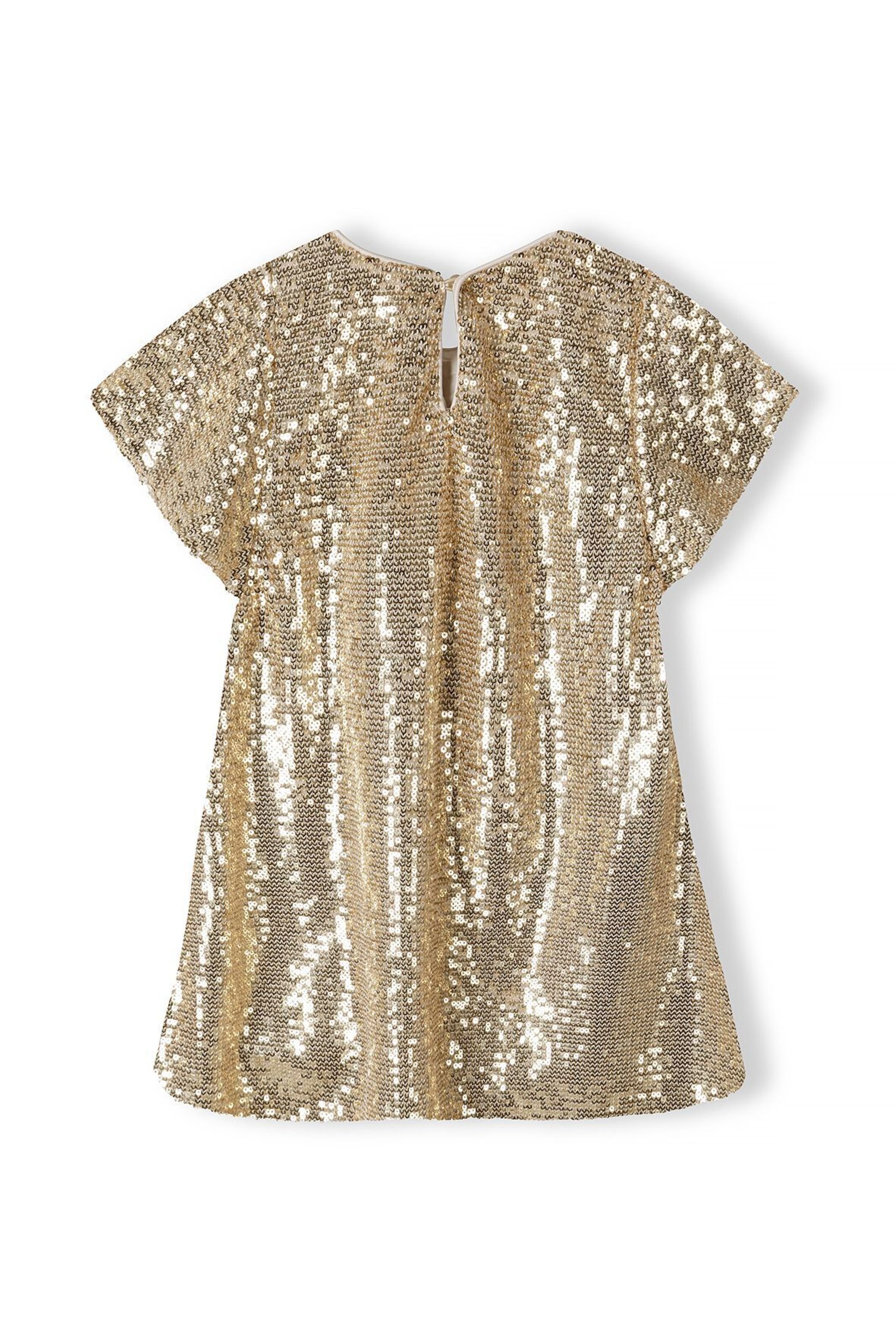 MINOTI Sukienka w kolorze złoty