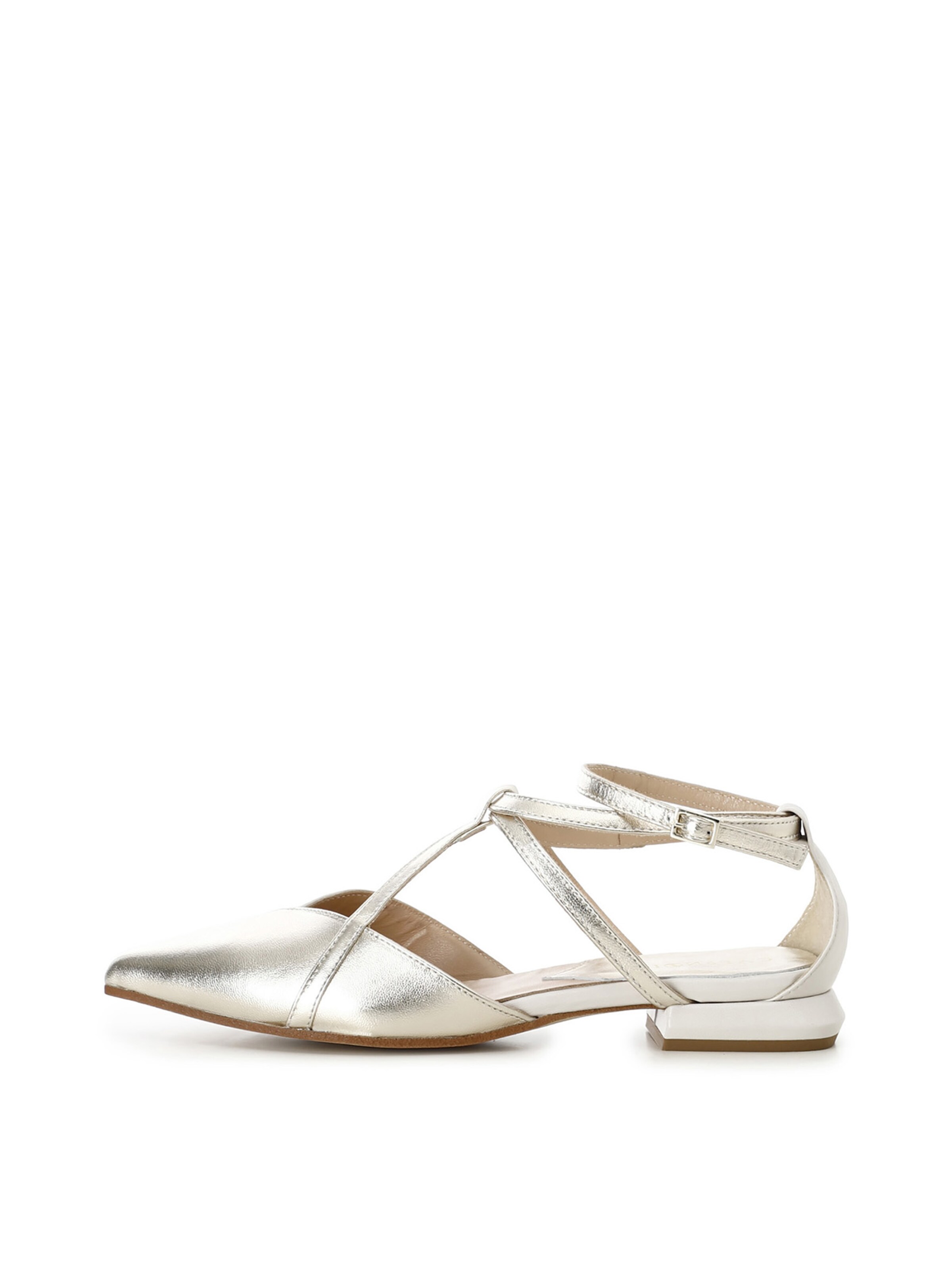 Ballerina di CAFè NOIR in beige: frontale