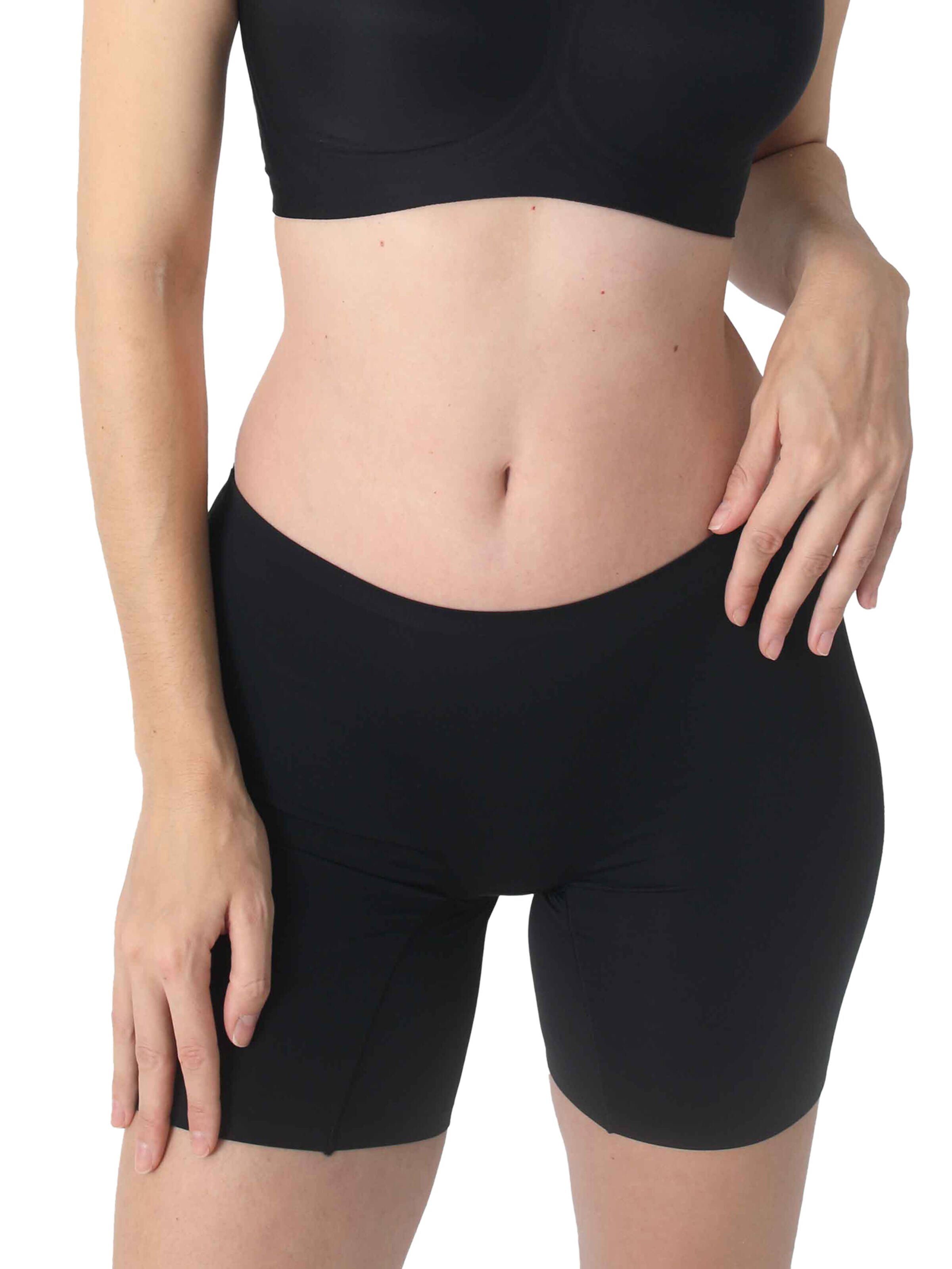 sassa Long Johns 'bonded micro' in Black