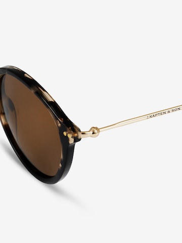 Kapten & Son Sunglasses 'Maui Crystal Tortoise Brown' in Brown