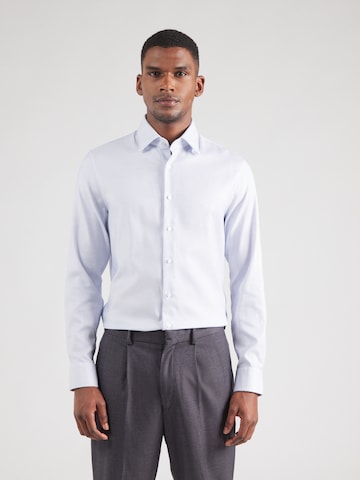 Coupe regular Chemise Michael Kors en bleu : devant