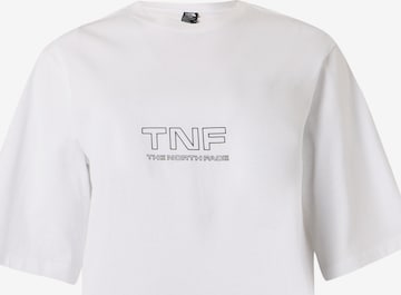 THE NORTH FACE T-shirt 'ZUMU 2.0' i vit: framsida
