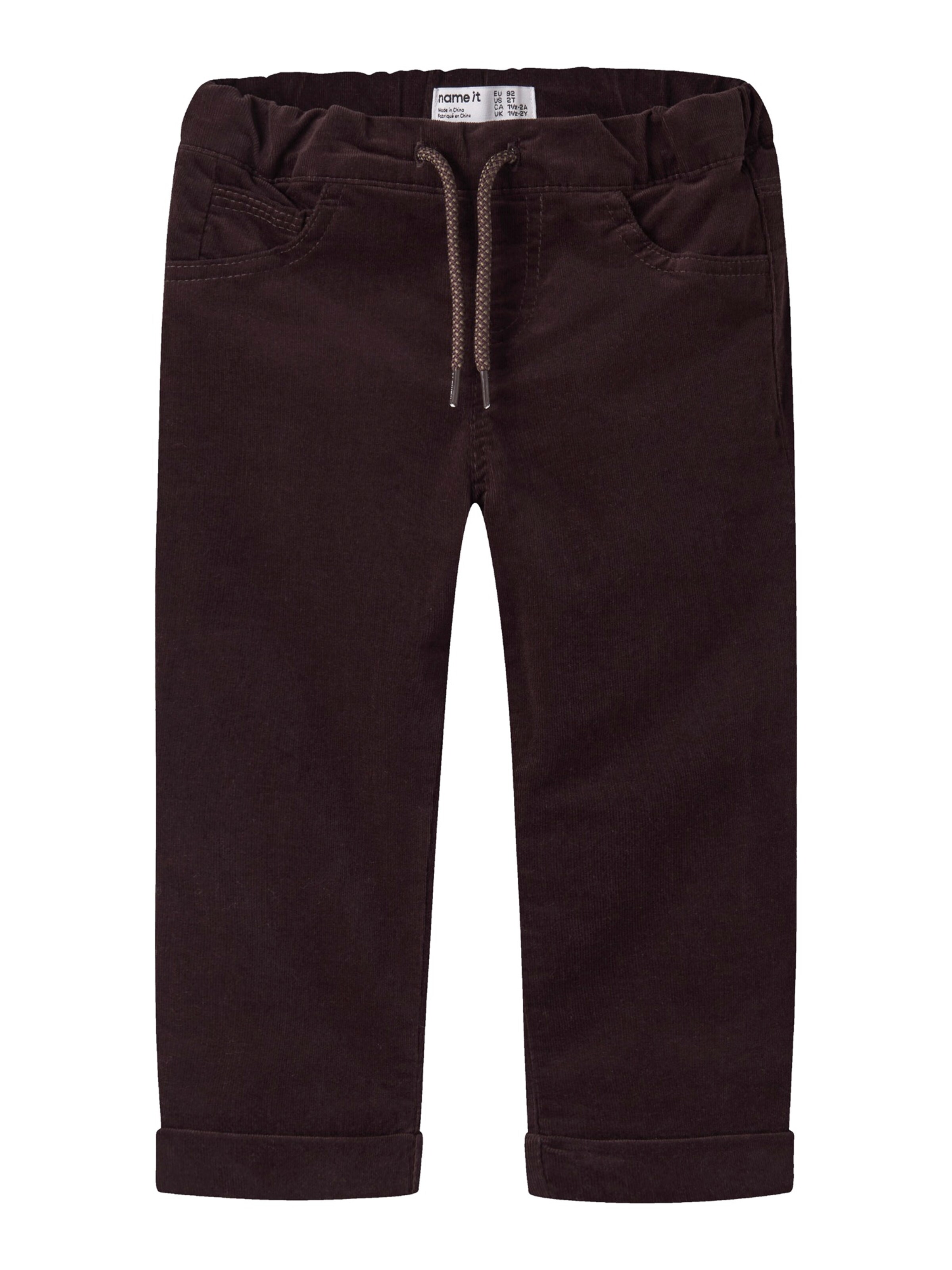 NAME IT Broek 'NMMBen' in Bruin: voorkant