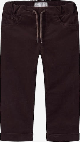 NAME IT Broek 'NMMBen' in Bruin: voorkant