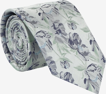 WILLEN Krawatte 'Blume' in Grün: Vorderseite