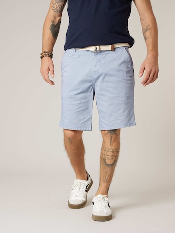 Regular Pantalon chino 'Coxie' Deeluxe en bleu : devant